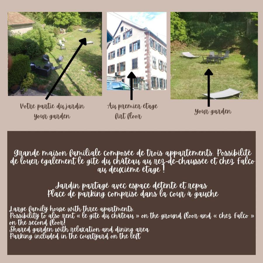 Gite Chez Lulu Proche Du Chateau De Schirmeck Apartment Exterior photo